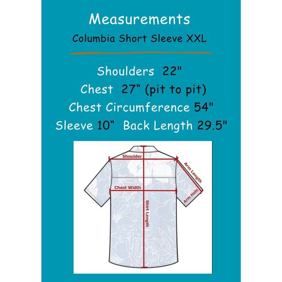 Columbia Men's Blue Hawaiian Aloha XXL Martini Cocktail with Olive Swizzle Shirt - Picture 3 of 13